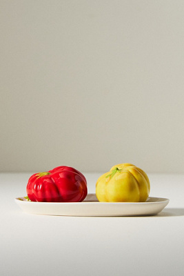 Rina Stoneware Salt & Pepper Shakers