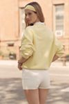 BRIDEMERCH Marriage Material Cropped Crew-Neck Sweatshirt