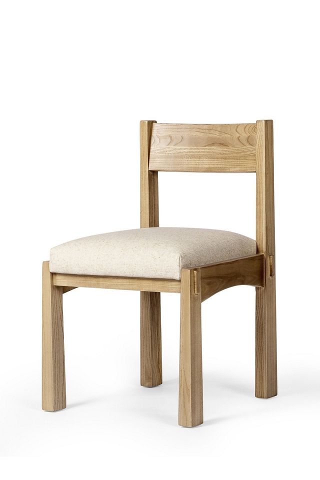 Crofton Performance Linen Dining Chair #1