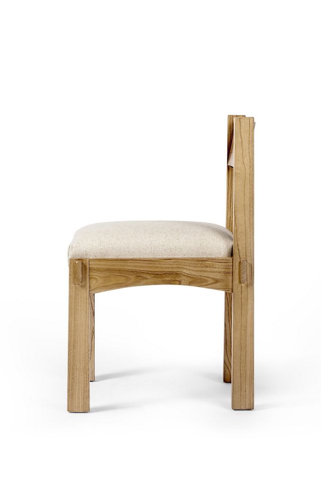 Crofton Performance Linen Dining Chair #2