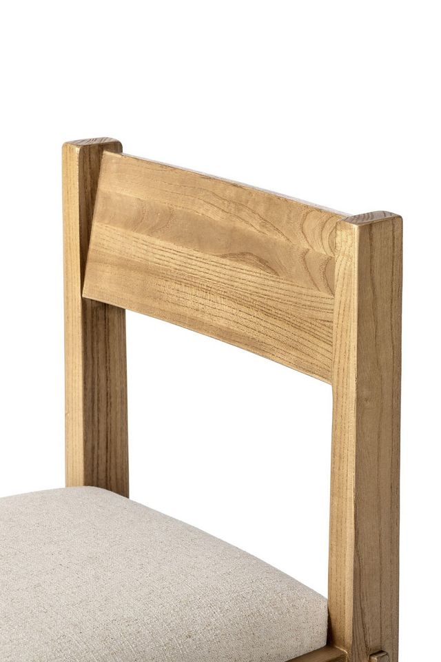 Crofton Performance Linen Dining Chair #4