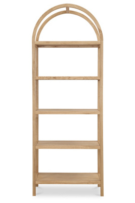 Anthropologie Eero Arched Oak Bookcase
