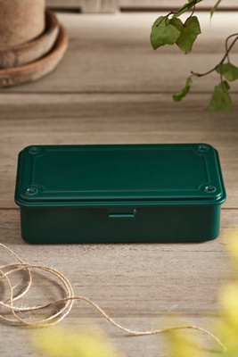 Toyo Steel Mini Seed Storage Box, Emerald