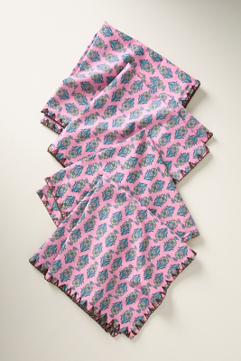 Anthropologie Tangier Oasis Napkins, Set Of 4