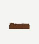 James Leather 5-Piece L-Shaped Sectional