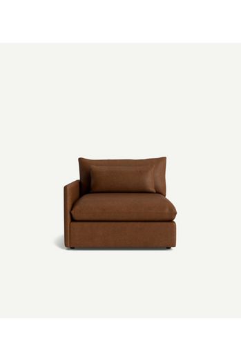 James Modular Leather One-Arm Chair