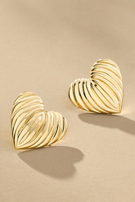 Jennifer Zeuner Luba Earrings In Gold
