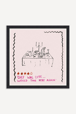 Anthropologie Chef Was Cute Wall Art