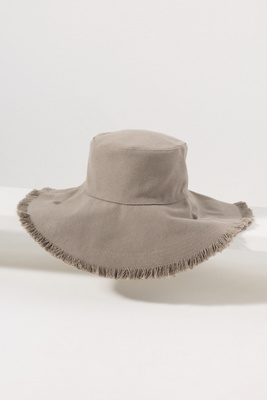 By Anthropologie Frayed Edge Bucket Hat