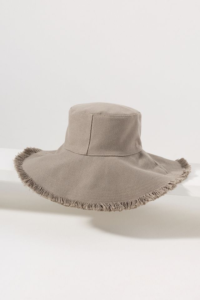 Marchen☆Edge color ribbon bucket hat Marchen☆Edge color ribbon bucket hat Designer fashion