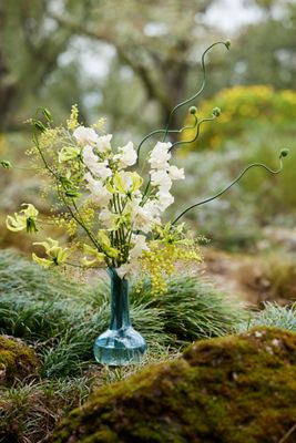 Narrow Neck Recycled Glass Vase