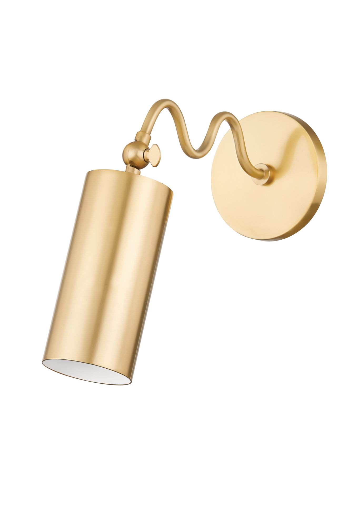 Bea Squiggle Wall Sconce Wall Light - Bronze, One Size