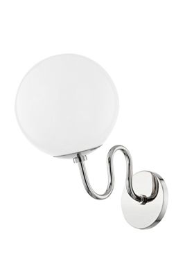 Havana Glass Globe Squiggle Sconce Wall Light