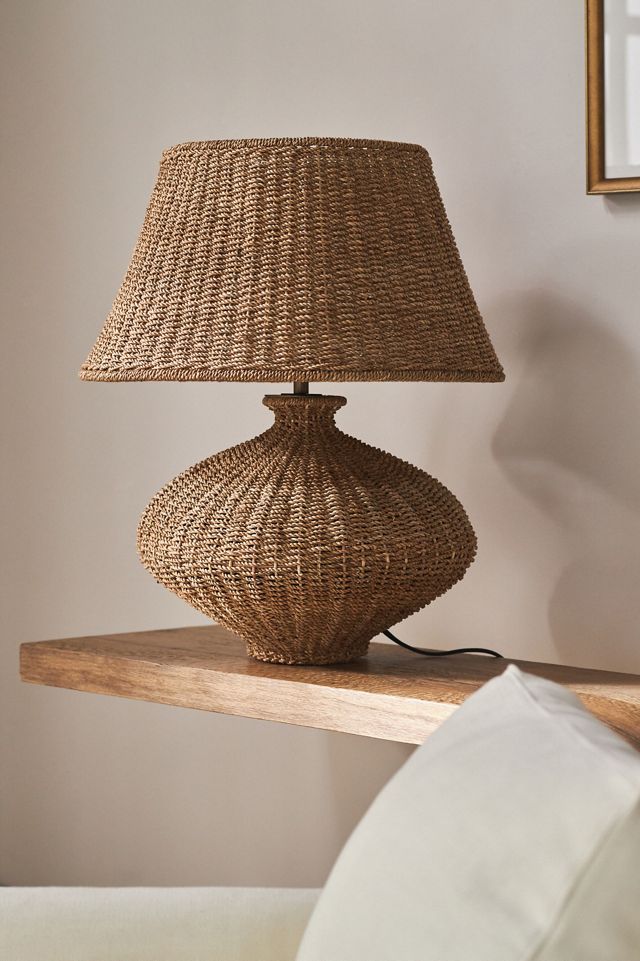 Nette Woven Table Lamp #1