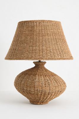 Troy Nette Woven Table Lamp