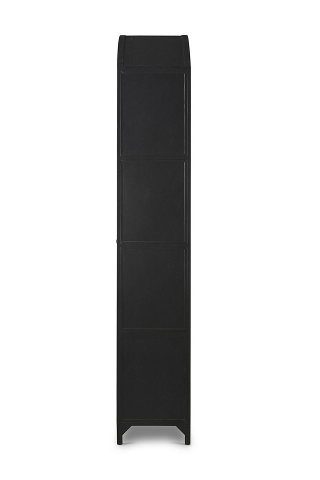 Belmont Arched Wide Metal Glass Door Cabinet #3