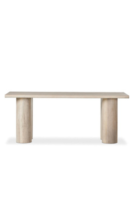 Anthropologie Wilmer Bleached Spalted Oak Desk