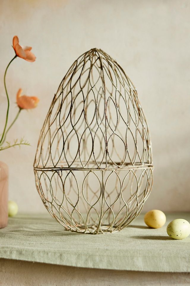 Wire Egg Cloche #2