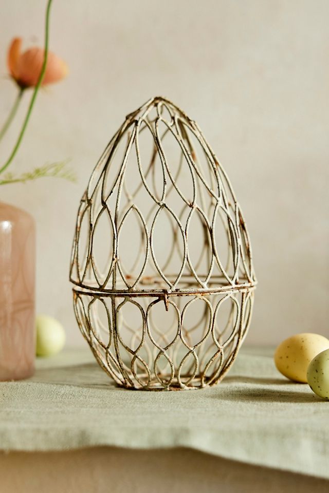 Wire Egg Cloche #3