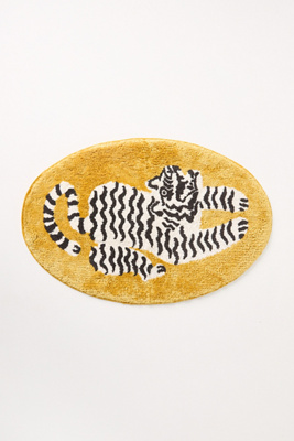 Isa Tiger Bath Mat - Thumbnail 2