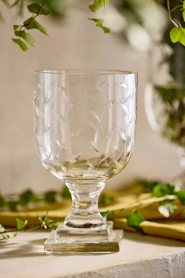 Ivy Cut Glass Vase #3