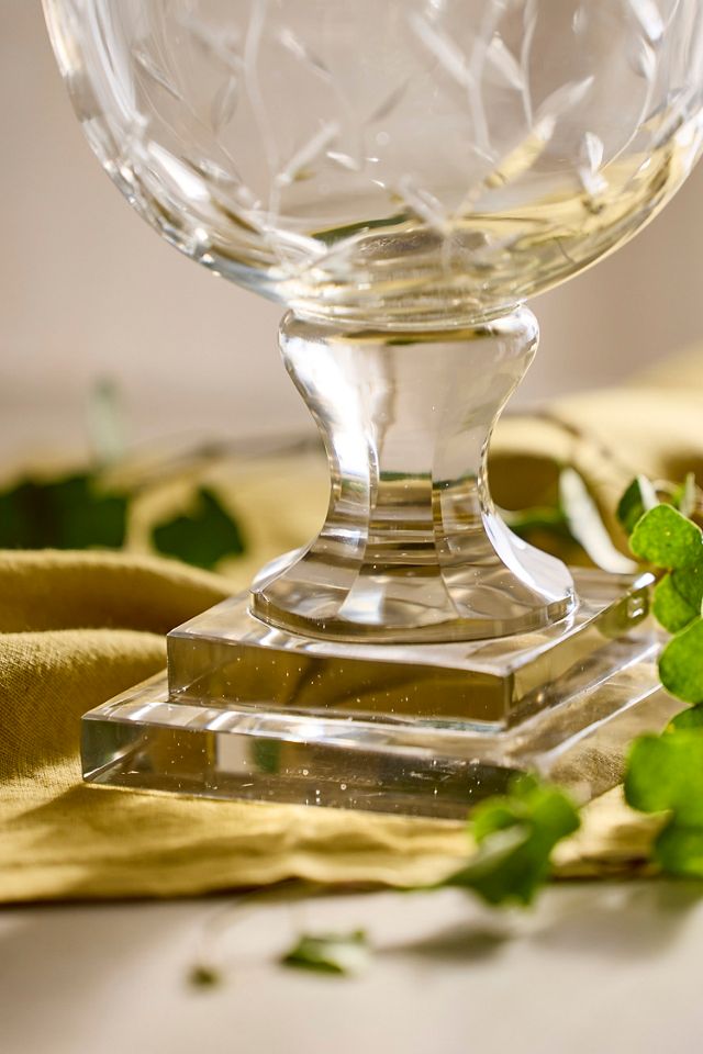 Ivy Cut Glass Vase #4