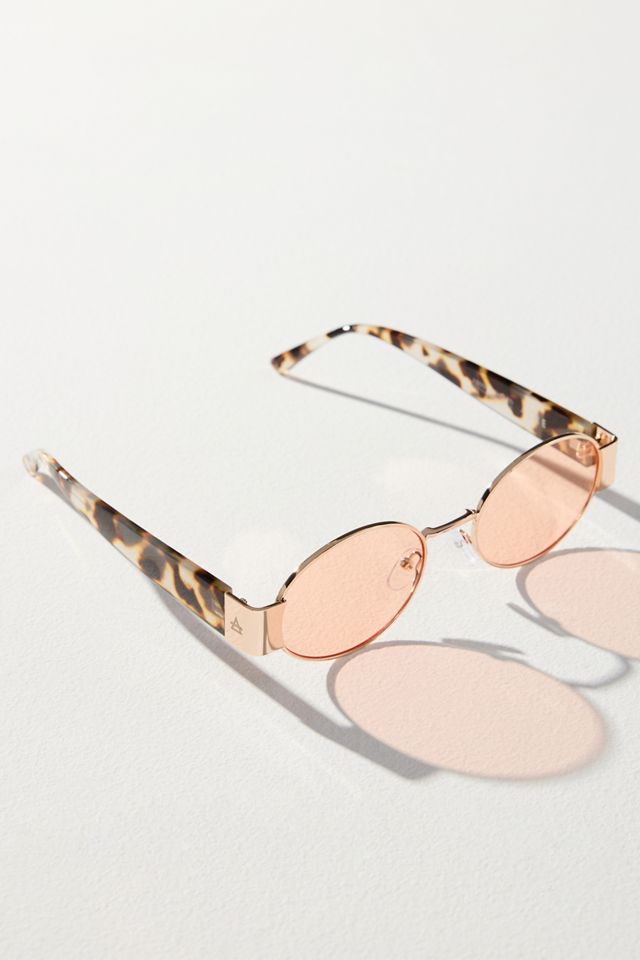AIRE Oval Metal Sunglasses #1
