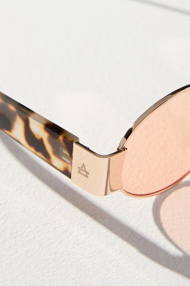 AIRE Oval Metal Sunglasses #2