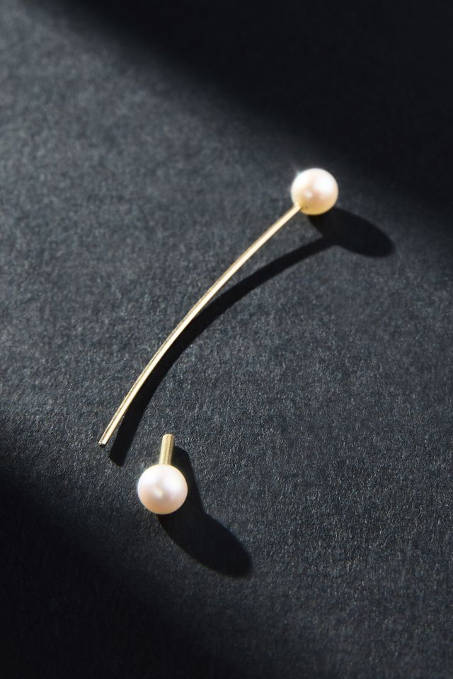 Saskia Diez Barbell Twig Ear Cuff #1