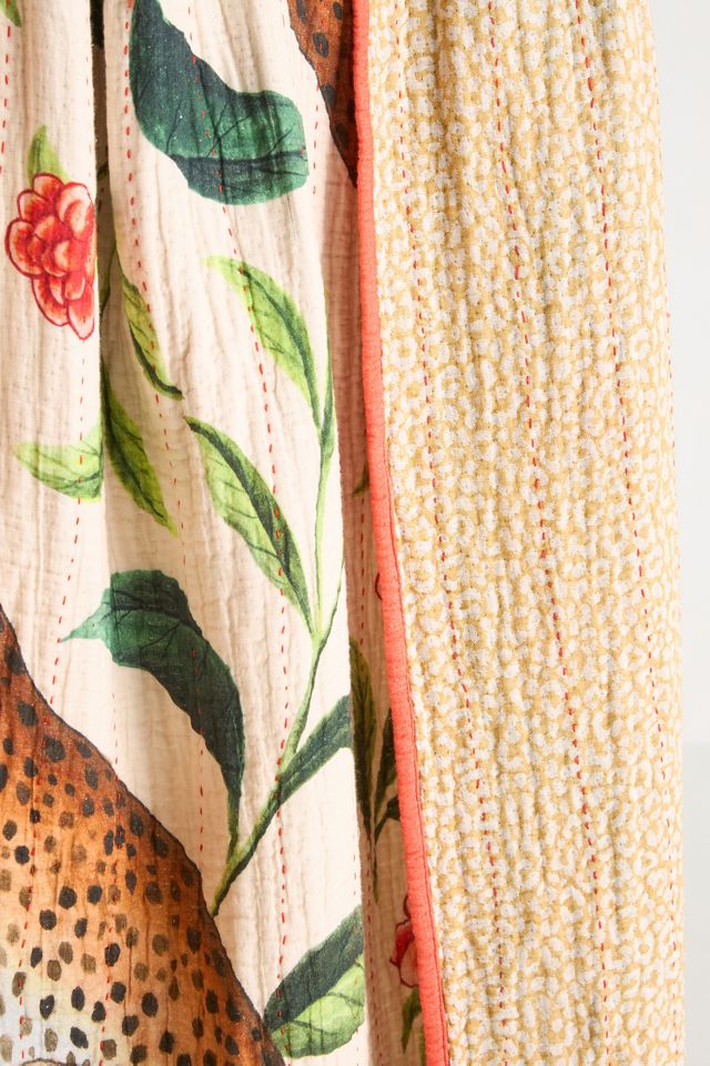 Maeve Cotton Jacquard Throw Blanket #1
