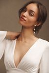 Jenny by Jenny Yoo Milena Strapless Drop-Waist Mikado Wedding Gown