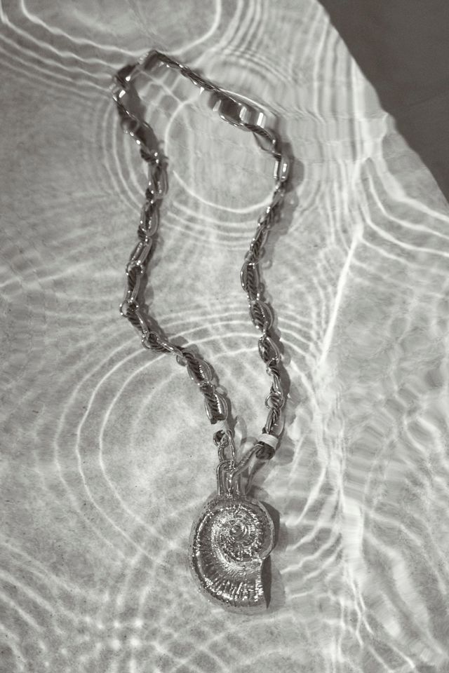 Shell Charm Chain Necklace #1