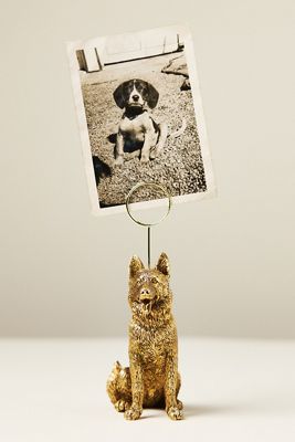 Animal Icon Photo Holder: Dog Edition