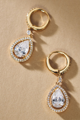 Radiant Pear Drop Earrings
