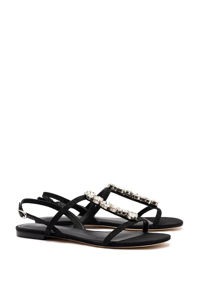 Larroudé Calypso Flat Sandal #1