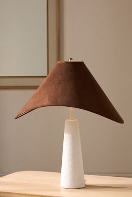 Apuila Concrete Velvet Table Lamp
