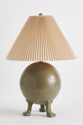Anthropologie Xian Ceramic Table Lamp