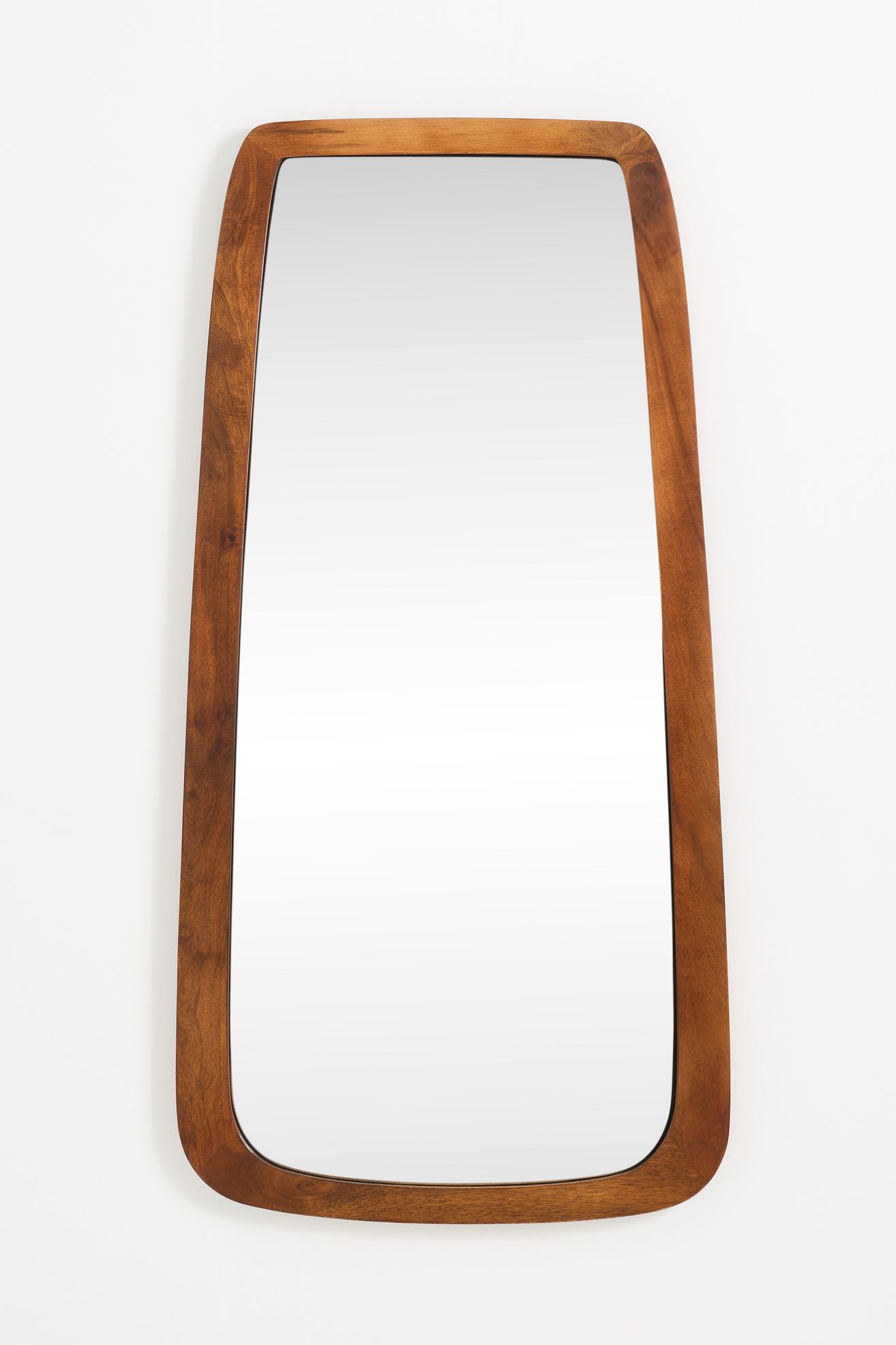 Broome Acacia Wood Full-Length Mirror - Brown, L