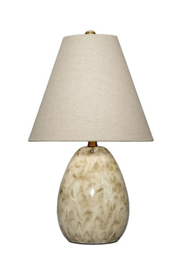 Anthropologie Raindrop Ceramic Table Lamp