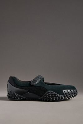 Puma Mostro Fey Leather Sneakers Women In Black