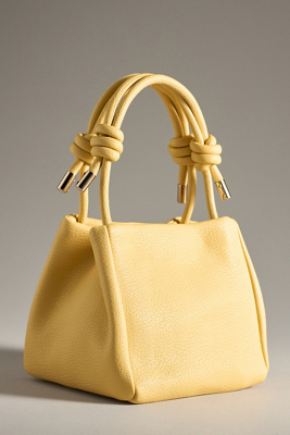 Mali + Lili Dilansa Knotted Tote In Yellow