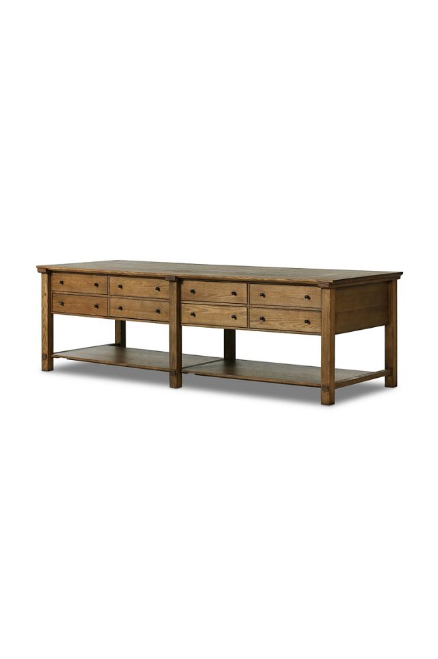 Gardendale Oak 60" Kitchen Island #1