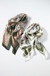 Wallpaper Floral Hair Scarves, Set of 2