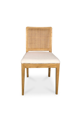 Anthropologie Orville Elm Wood Dining Chairs, Set Of 2