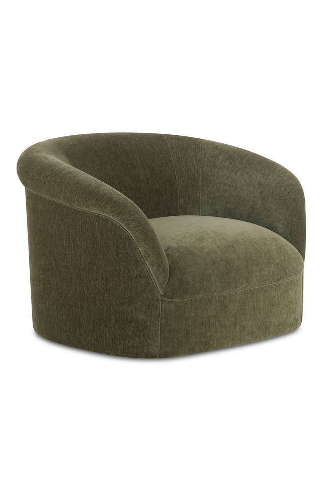 Thora Velvet Lounge Chair #1