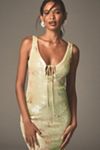 Bardot Eloda Sequin Scoop-Neck Midi Dress