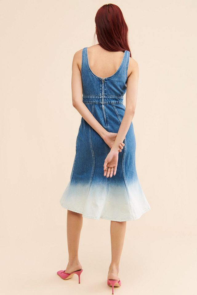 Amanda Uprichard Raisa Denim Dress #1