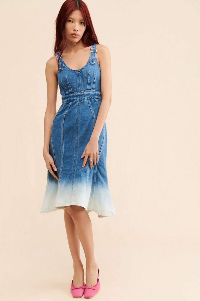 Amanda Uprichard Raisa Denim Dress #3