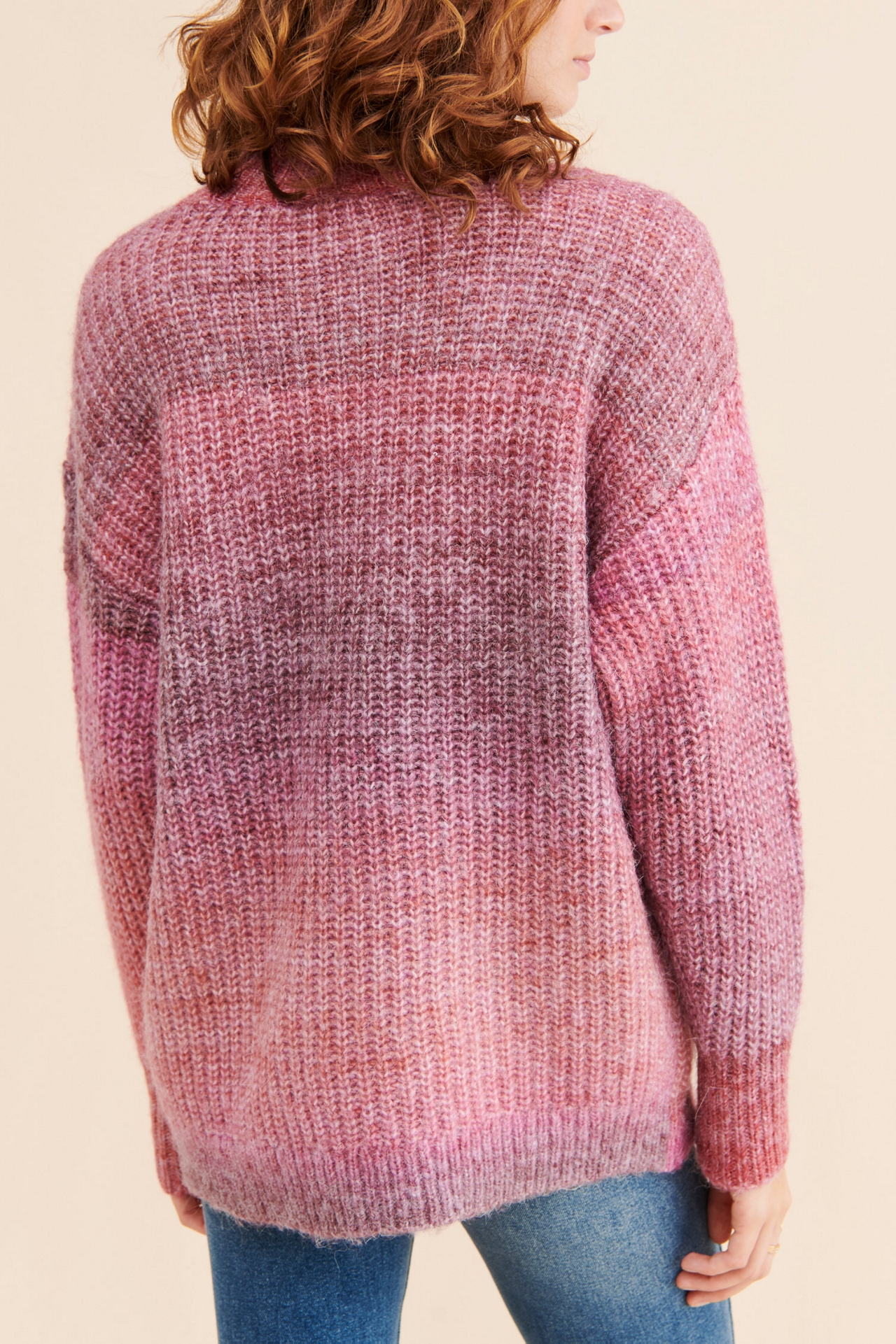 RD Style Ombre Turtleneck Sweater