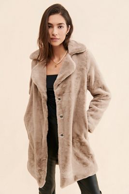 Lili Sidonio Faux Fur Coat